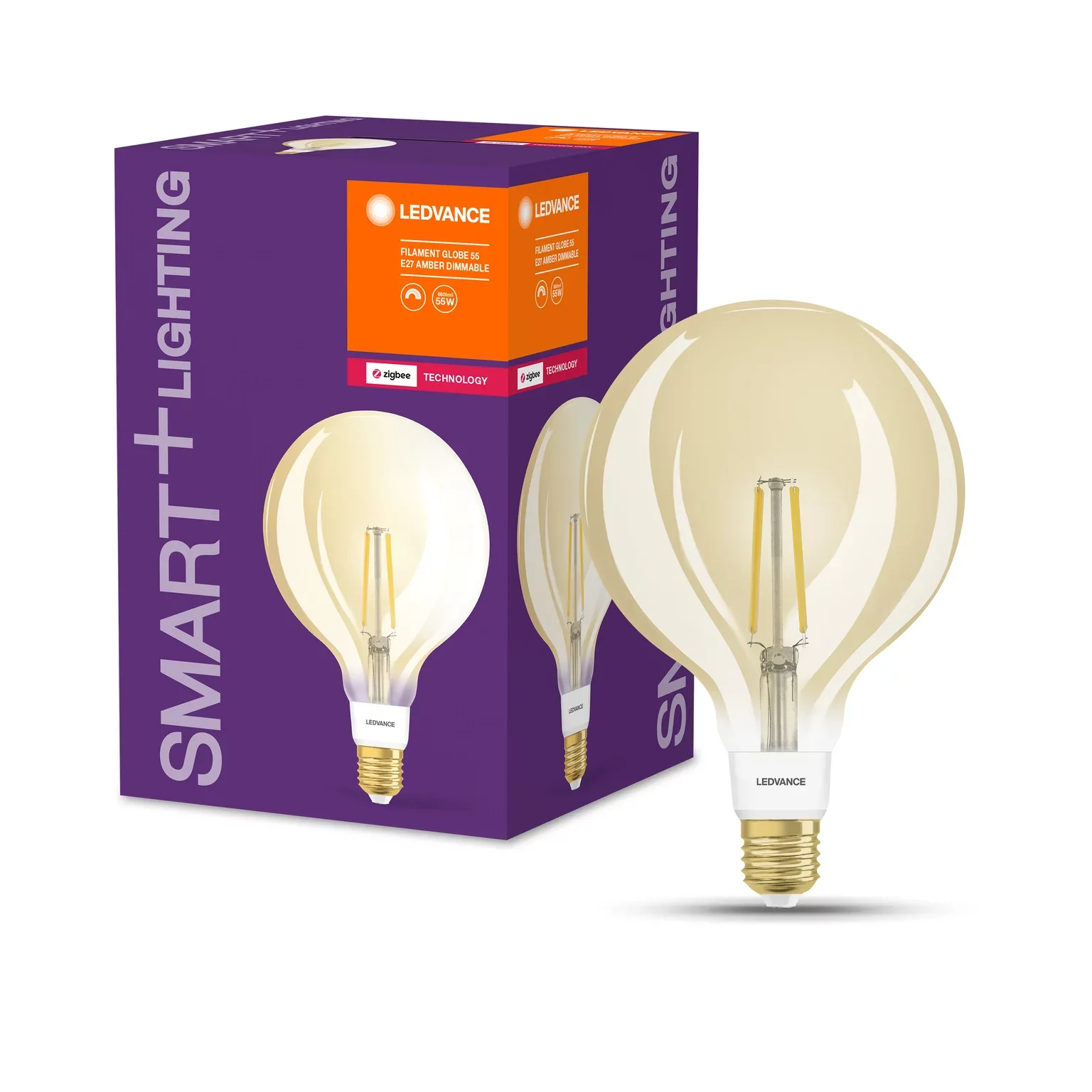 Ledvance SMART ZB Filament Globe Gold E27 - Image 3